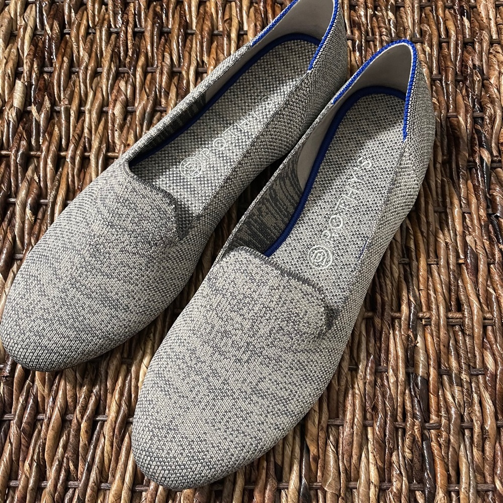 Rothy’s Heather Taupe Loafers size 11